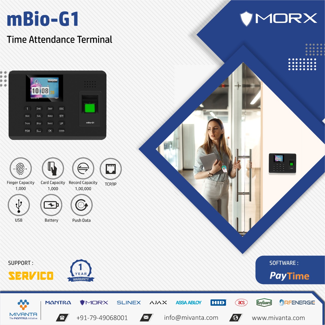 MANTRA MIVANTA BIOMETRIC (mBIO G1)